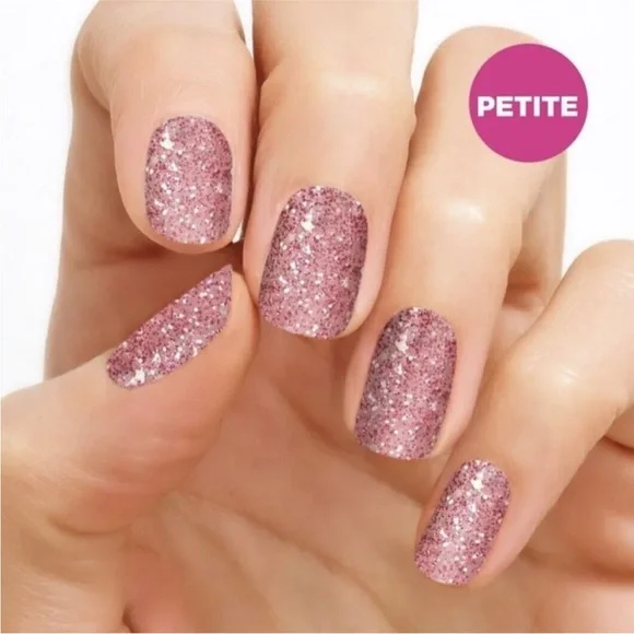 *Retired* Color Street: Glitterally Can’t (Petite) | Pink Barbie Glitter Sparkle - Picture 8 of 11